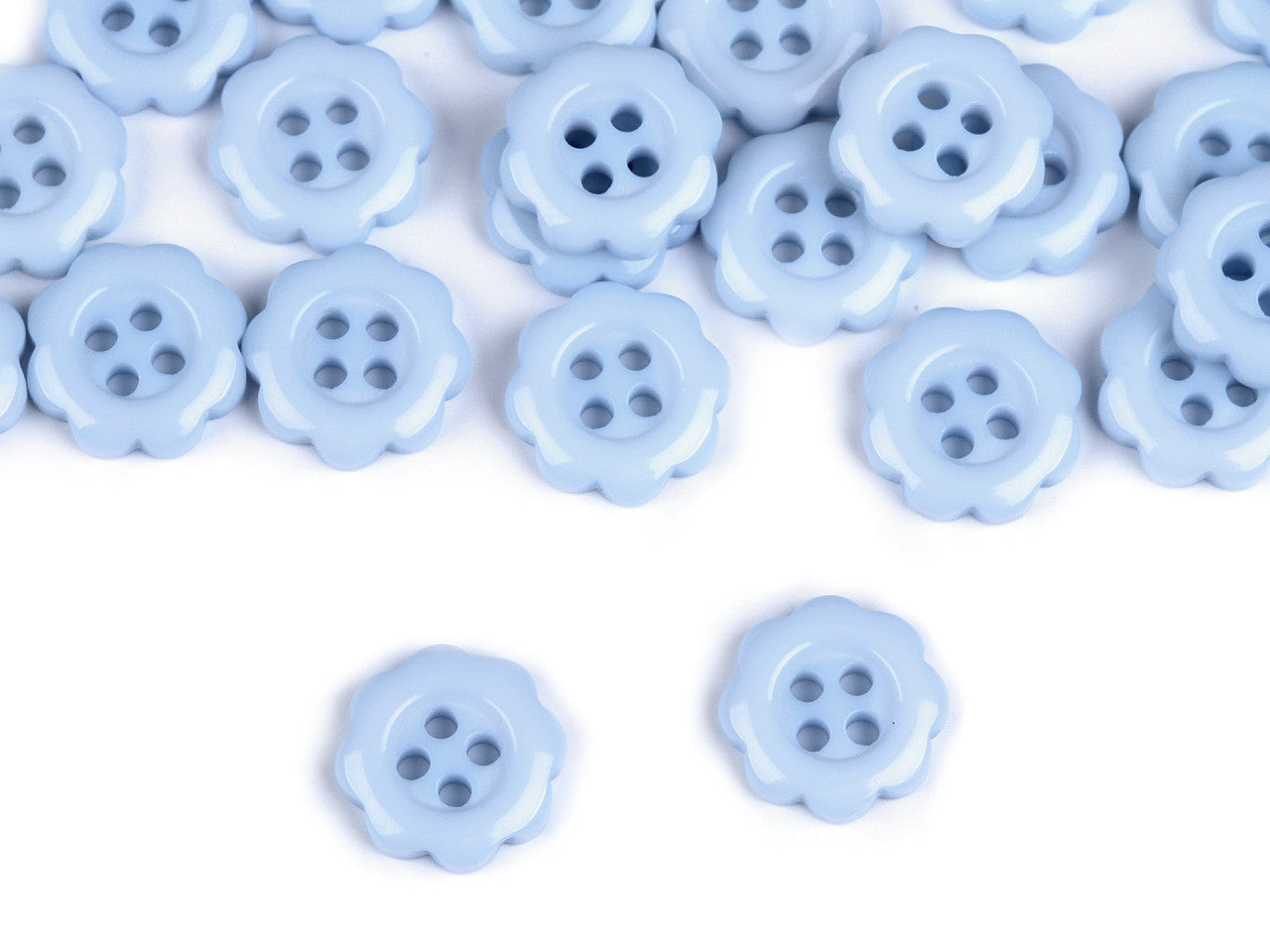 Bouton Fleur, taille 12,7mm