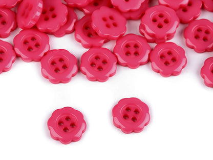 Bouton Fleur, taille 12,7mm