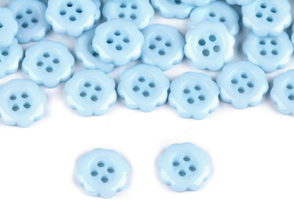 Bouton Fleur, taille 12,7mm