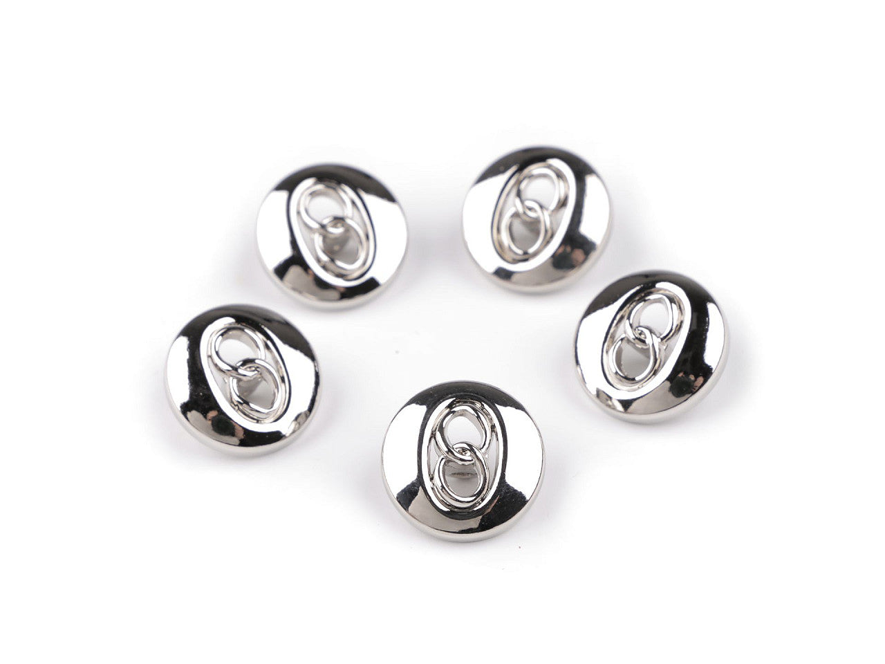Bouton métallique, taille 17,7mm, 36'