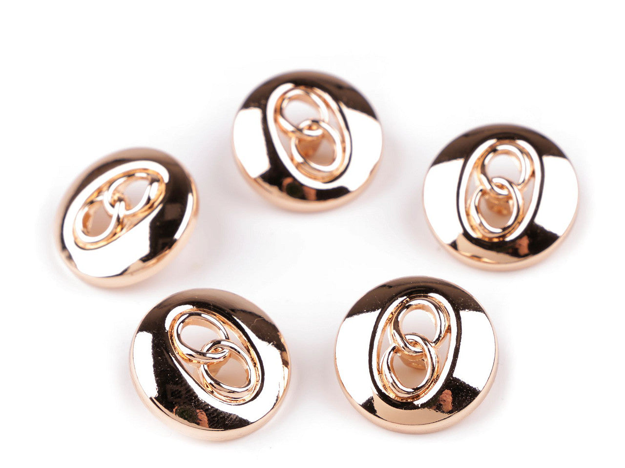 Bouton métallique, taille 17,7mm, 36'