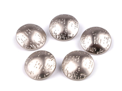 Bouton en métal finement forgé, taille 15,2mm; 30' ; 38'
