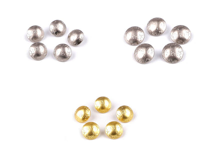 Bouton en métal finement forgé, taille 15,2mm; 30' ; 38'