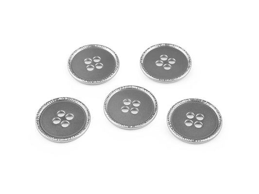 Bouton métallique, taille 21,1mm, 25,4mm