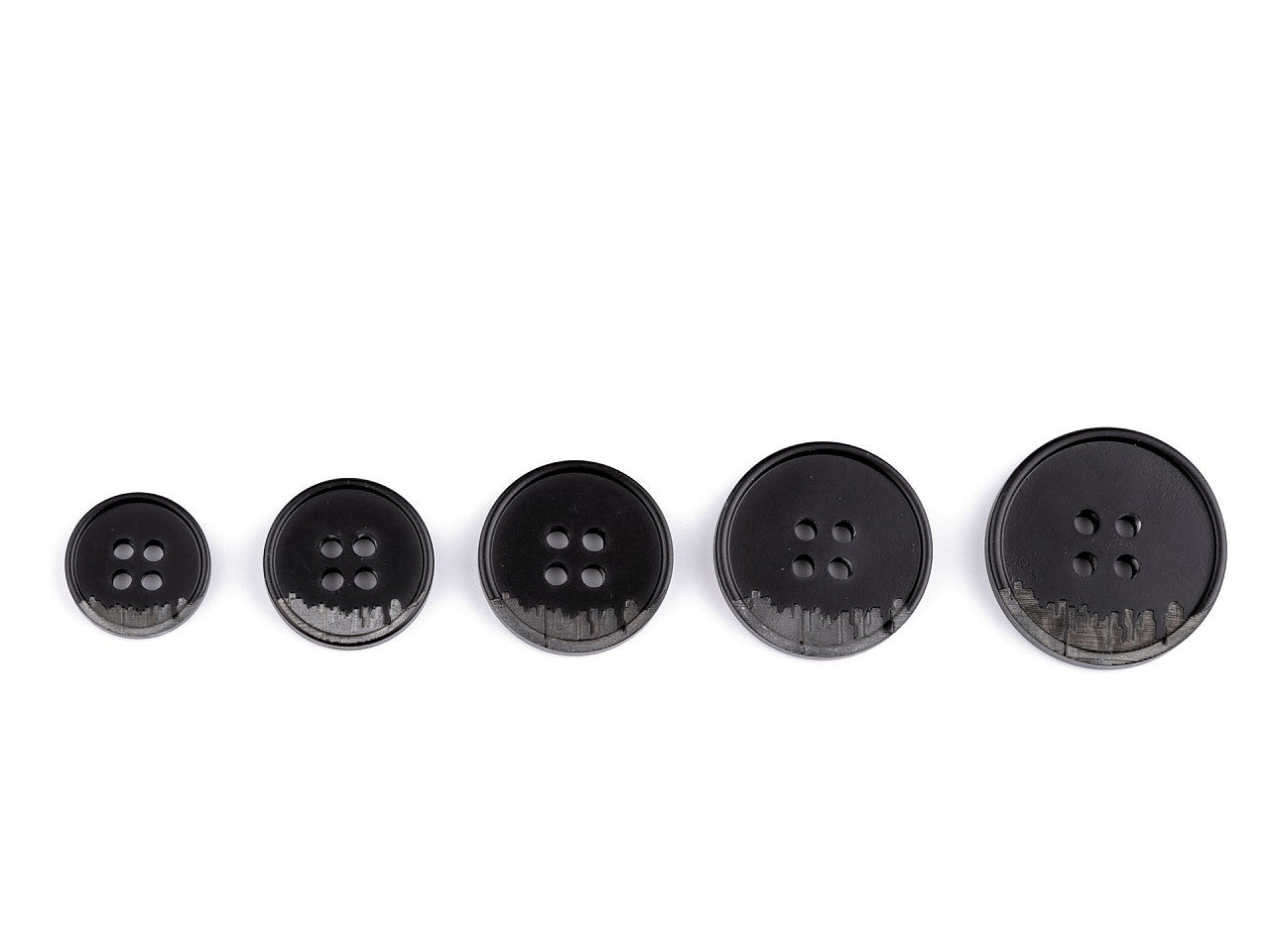 Bouton pour costumes, tailles 15,2mm, 17,7mm, 20,3mm, 36', 25,4mm