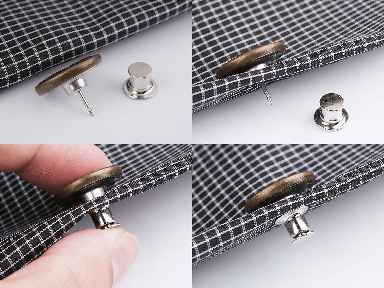 Bouton pour jeans, taille amovible 32"