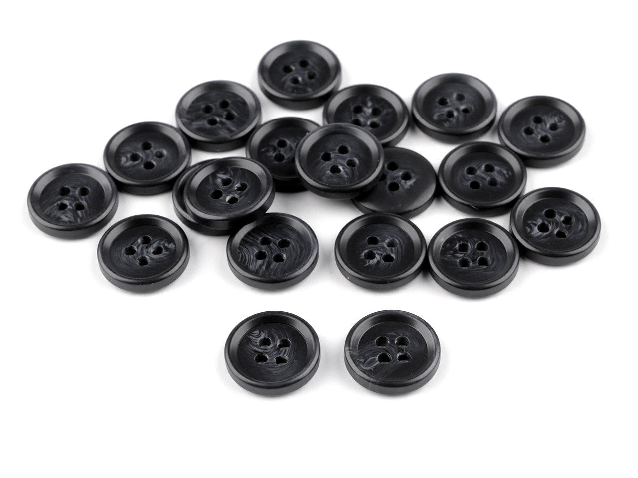 Bouton pour costumes, tailles 15,2mm, 17,7mm, 20,3mm, 36', 25,4mm
