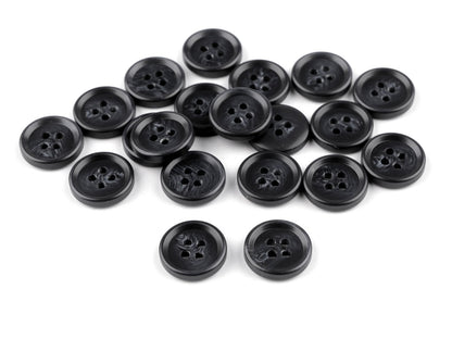 Bouton pour costumes, tailles 15,2mm, 17,7mm, 20,3mm, 36', 25,4mm