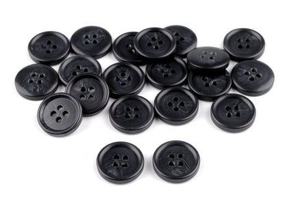 Bouton pour costumes, tailles 15,2mm, 17,7mm, 20,3mm, 36', 25,4mm