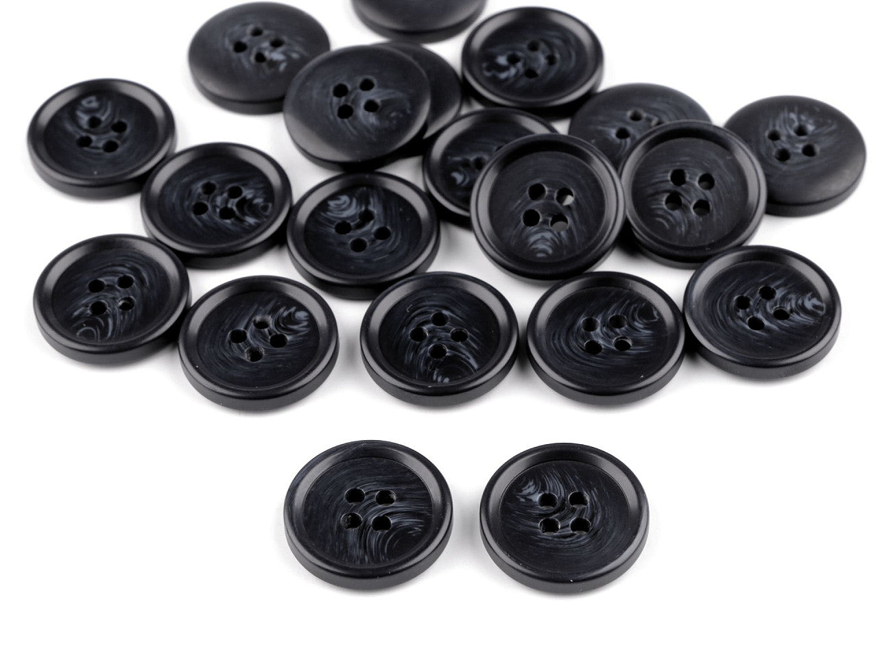 Bouton pour costumes, tailles 15,2mm, 17,7mm, 20,3mm, 36', 25,4mm