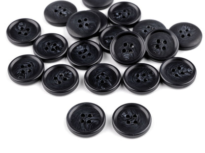 Bouton pour costumes, tailles 15,2mm, 17,7mm, 20,3mm, 36', 25,4mm
