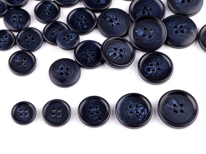 Bouton pour costumes, tailles 15,2mm, 17,7mm, 20,3mm, 36', 25,4mm