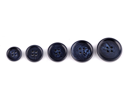 Bouton pour costumes, tailles 15,2mm, 17,7mm, 20,3mm, 36', 25,4mm