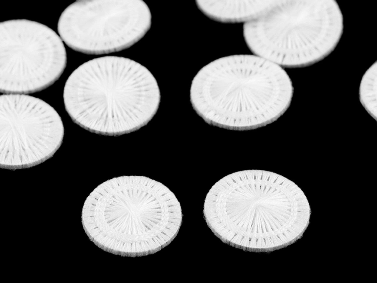 Bouton en fil pour linge de lit, taille 24 ; 16,5mm