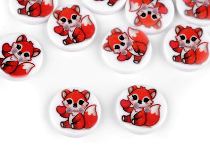 Bouton pour enfants, taille 15,2mm