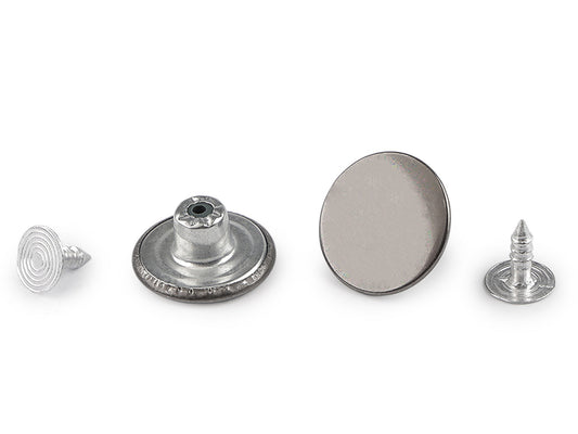 Bouton pour jeans, taille 16,5mm