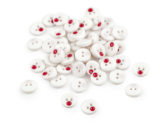 Bouton pour enfants, Museau, taille 11,4mm - 50pc