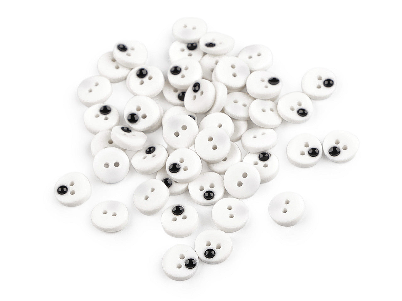 Bouton pour enfants, Museau, taille 11,4mm - 50pc