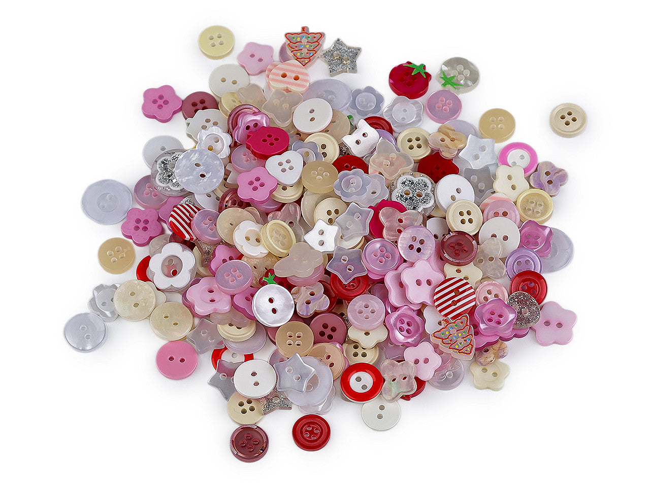 Assortiment de boutons, 500 pièces - 1sachet
