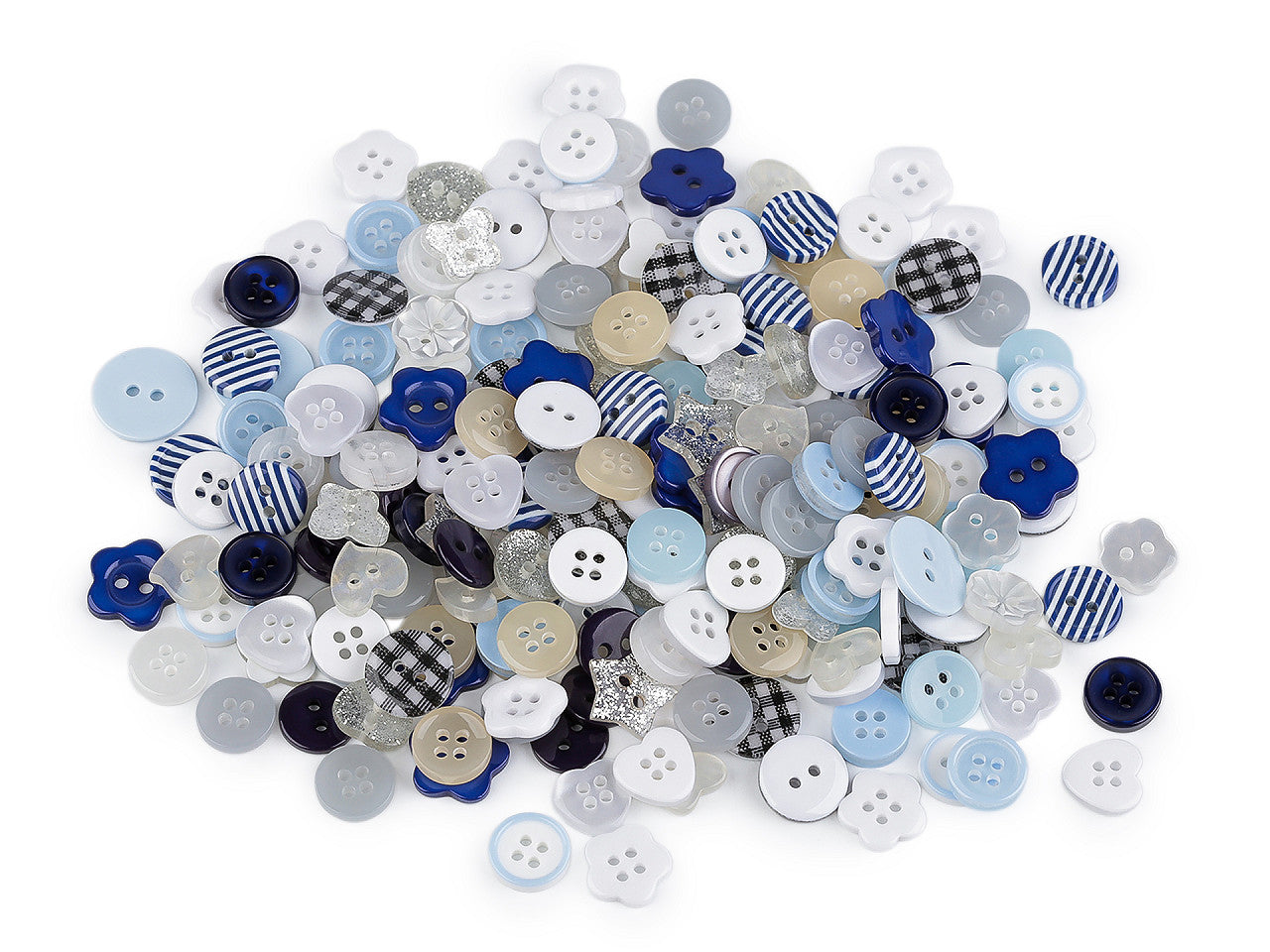 Assortiment de boutons, 500 pièces - 1sachet