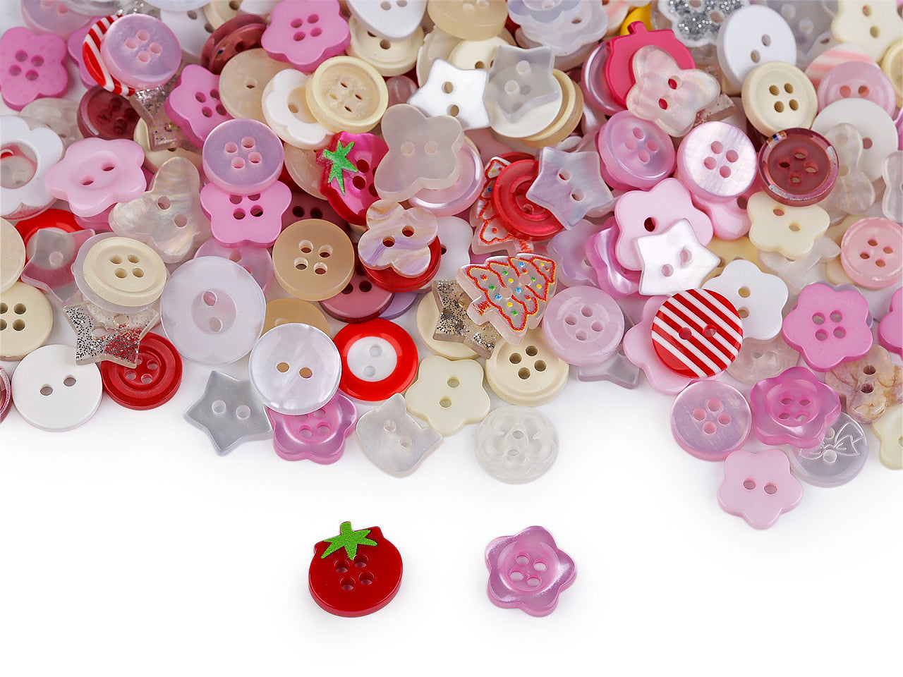 Assortiment de boutons, 500 pièces - 1sachet