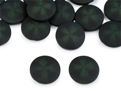 Bouton pour manteaux et vestes - effet velours, tailles 21,1mm, 25,4mm, 30,4mm - 25pc
