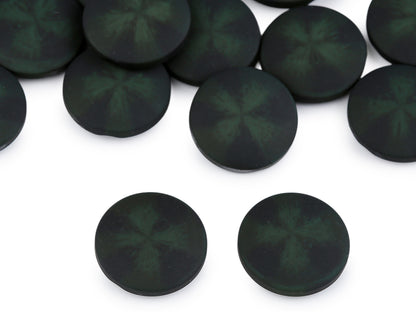 Bouton pour manteaux et vestes - effet velours, tailles 21,1mm, 25,4mm, 30,4mm - 25pc