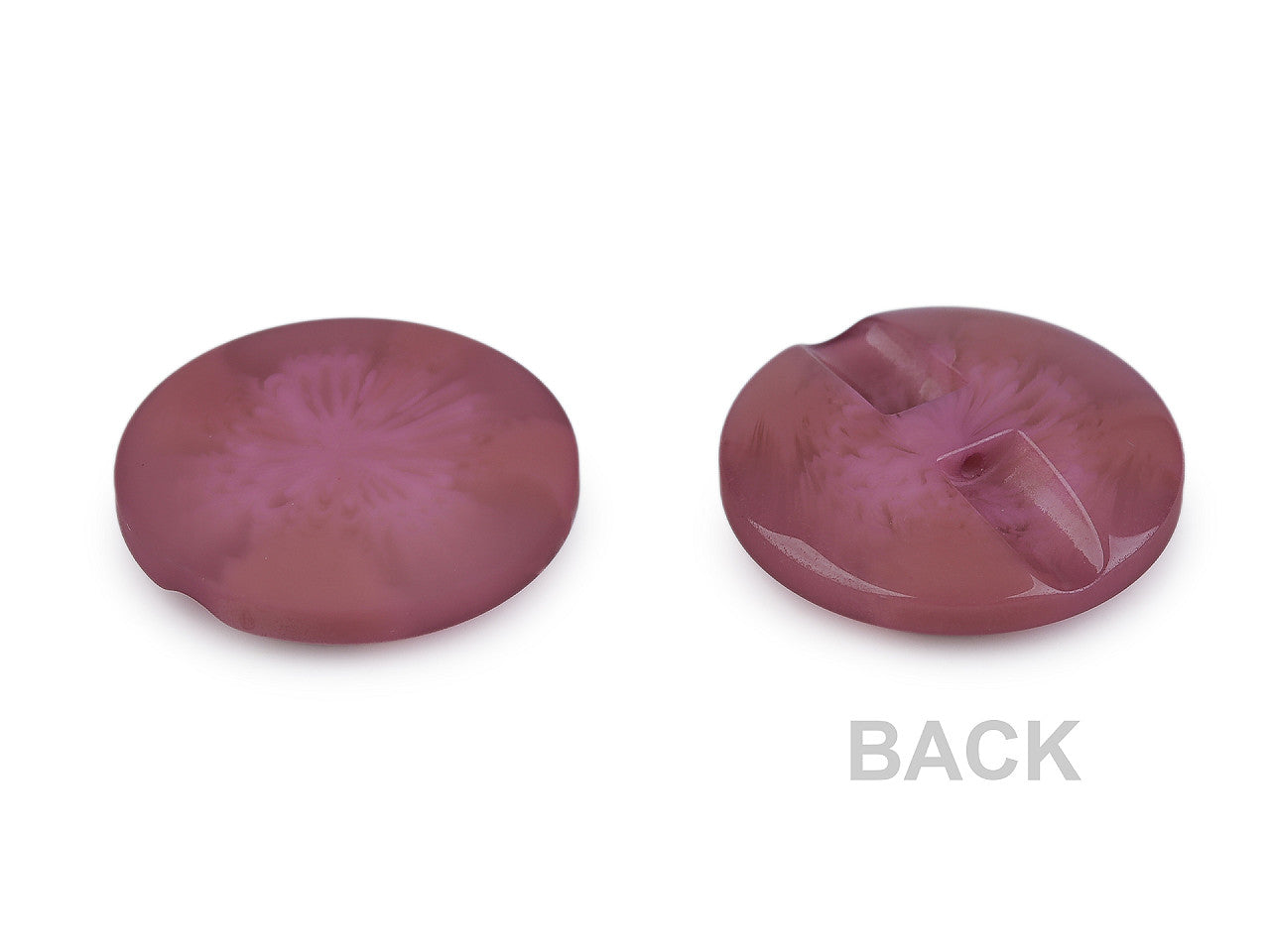 Bouton pour manteaux et vestes - effet velours, tailles 21,1mm, 25,4mm, 30,4mm - 25pc