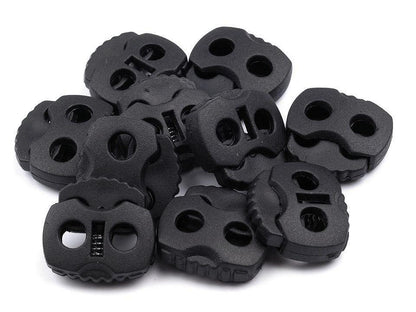 Butée de verrouillage pour cordon à 2 trous, 20 x 20 mm