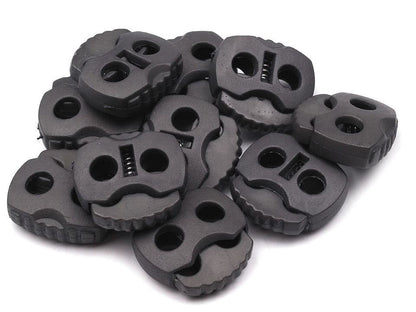 Butée de verrouillage pour cordon à 2 trous, 20 x 20 mm