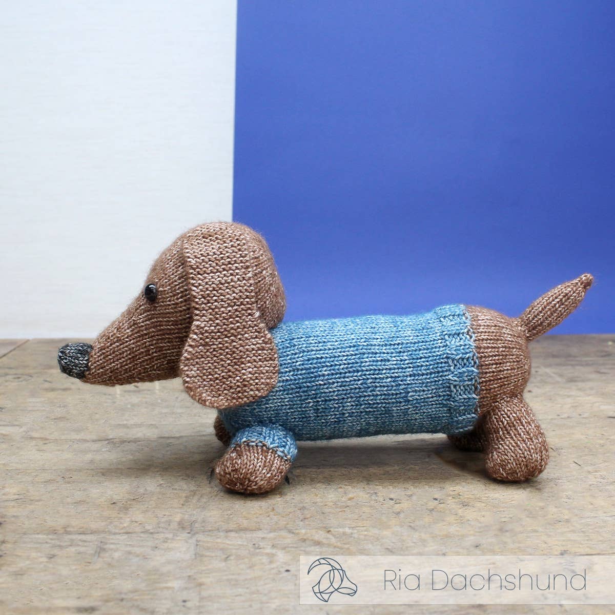 Hardicraft - Kit de tricotage à faire soi-même - Ria Dachshund