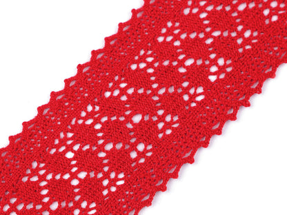 Liseré/Pièce de dentelle en coton, largeur 60 mm - 1m