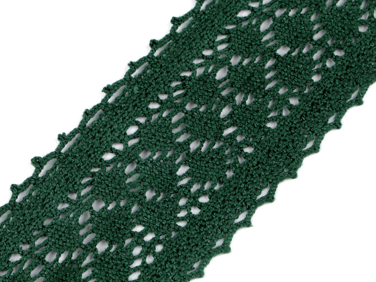 Liseré/Pièce de dentelle en coton, largeur 60 mm - 1m