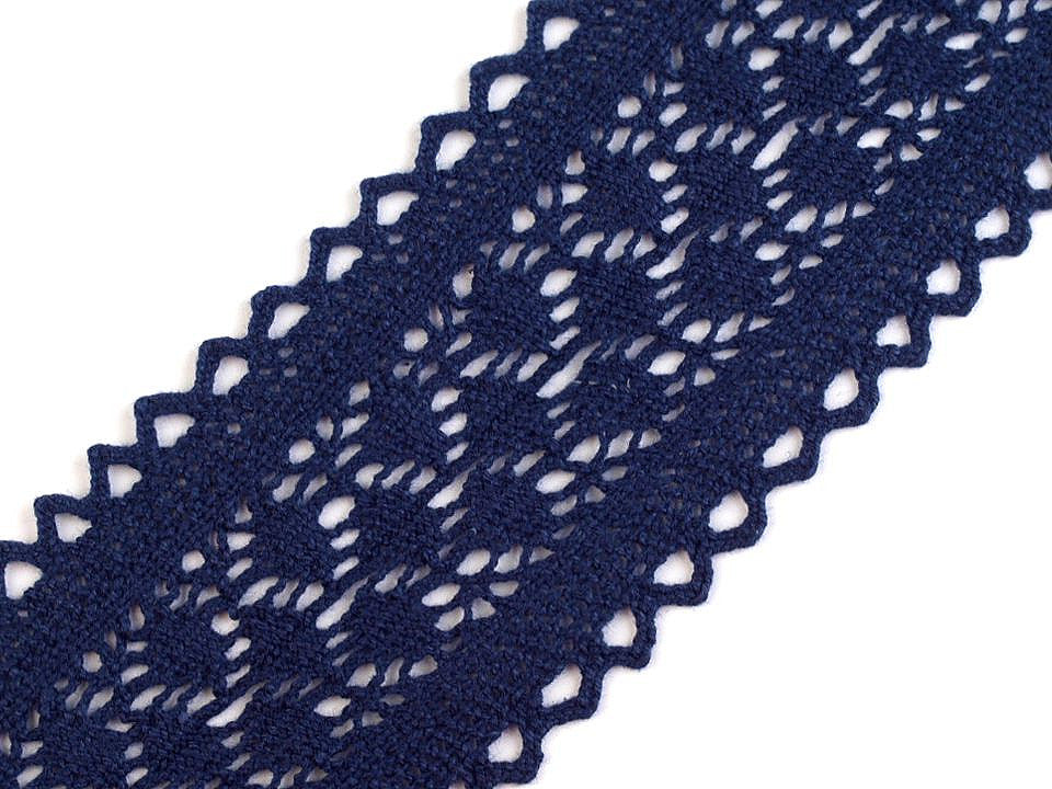 Liseré/Pièce de dentelle en coton, largeur 60 mm - 1m