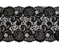 Liseré en dentelle élastique, largeur 15 cm