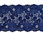 Liseré en dentelle élastique, largeur 15 cm