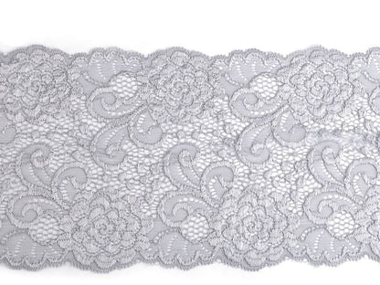 Liseré en dentelle élastique, largeur 15 cm