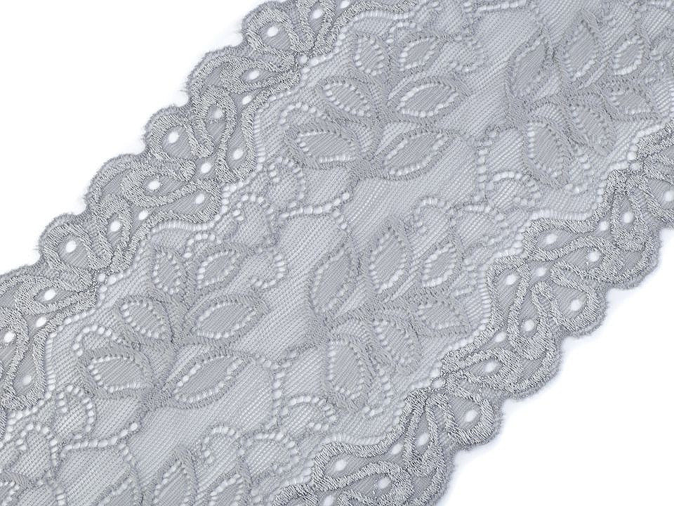 Dentelle élastique, largeur 16 cm