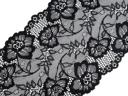 Dentelle élastique, largeur 18,5 cm
