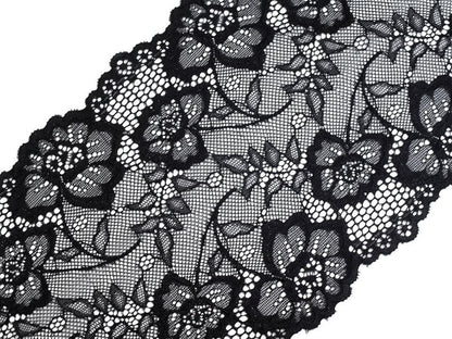 Dentelle élastique, largeur 18,5 cm