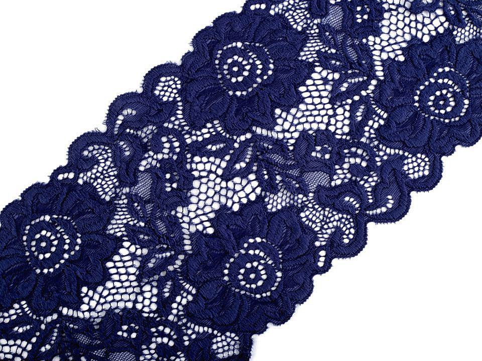 Dentelle élastique, largeur 14 cm