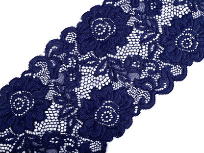 Dentelle élastique, largeur 14 cm