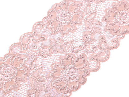 Dentelle élastique, largeur 14 cm
