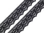 Dentelle en coton, largeur 46 ; 56 mm - 1m