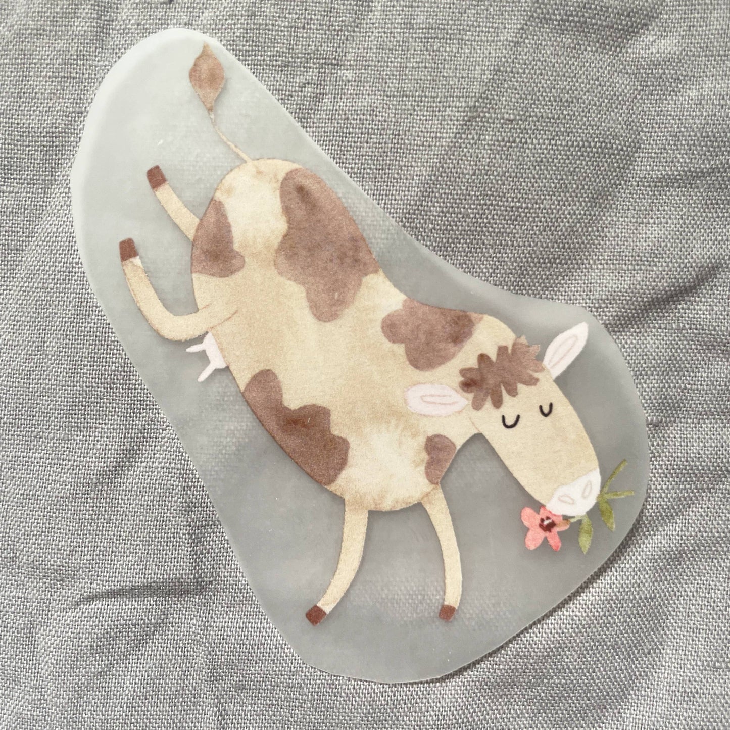 Hannahs Firlefanz - Patch thermocollant vache, patch pour enfants, cadeau