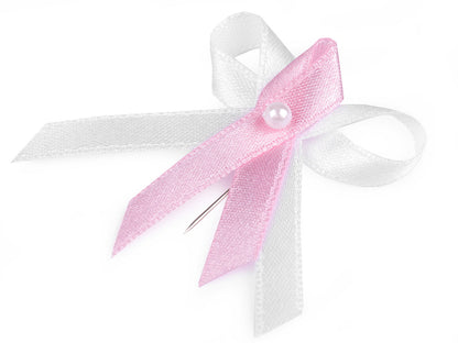 Noeud de ruban de mariage en satin, largeur 35 mm