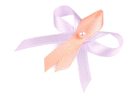 Noeud de ruban de mariage en satin, largeur 35 mm