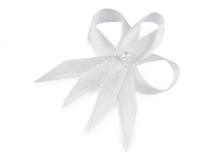 Noeud de ruban de mariage en satin, largeur 35 mm