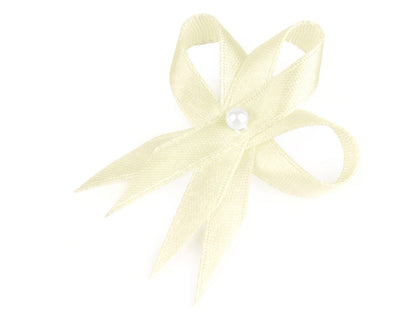 Noeud de ruban de mariage en satin, largeur 35 mm