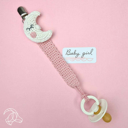 Kit crochet Hardicraft – Attache-tétine Moon (bébé)